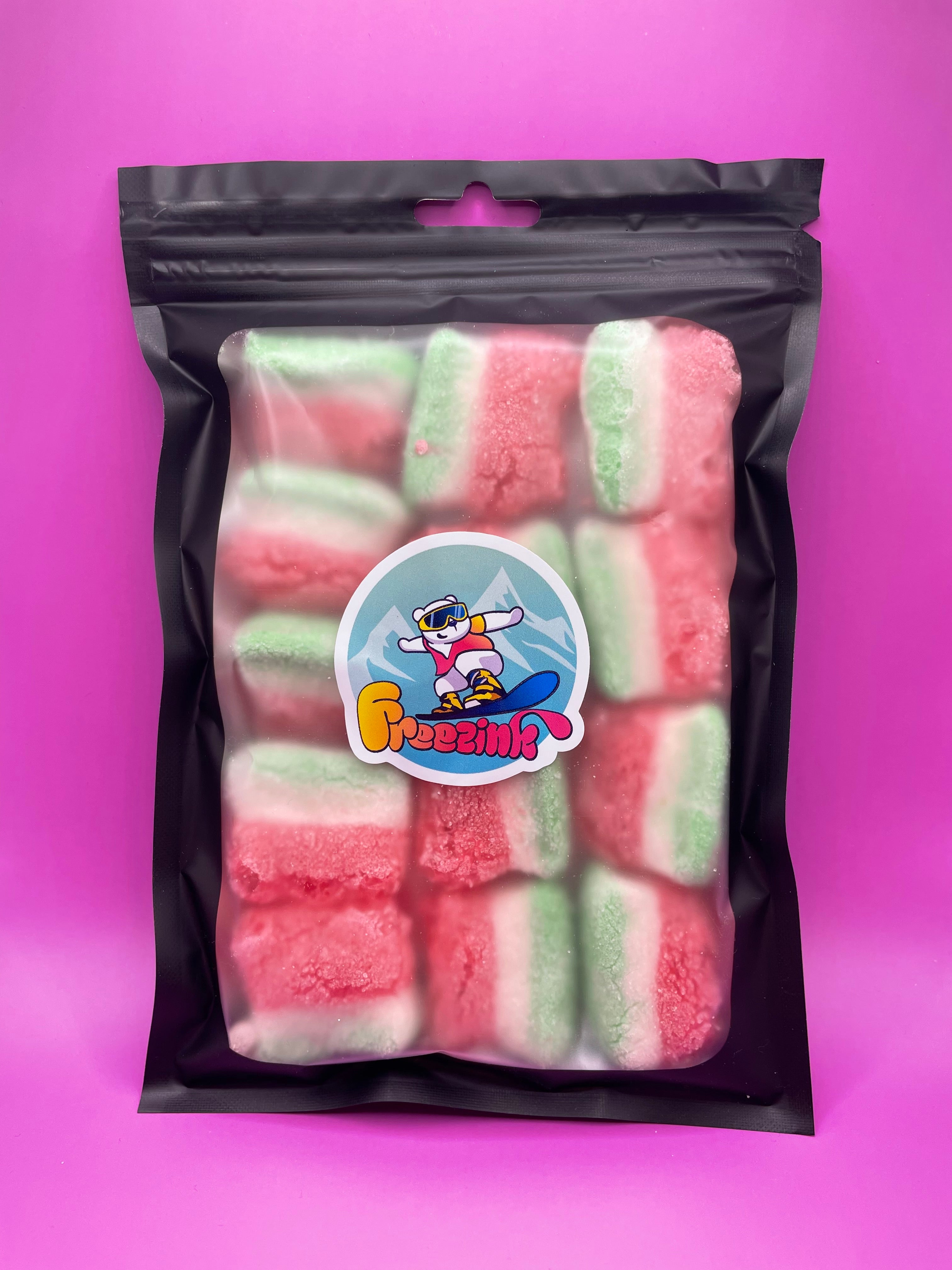 Liofilizuoti saldainiai "Arbūziukai"