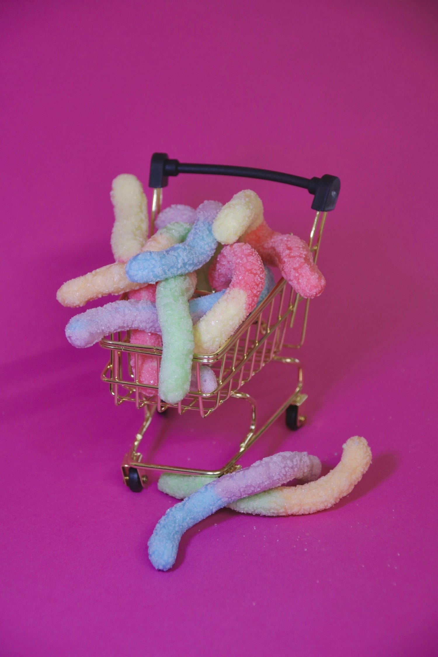 Liofilizuoti saldainiai "Sliekai"