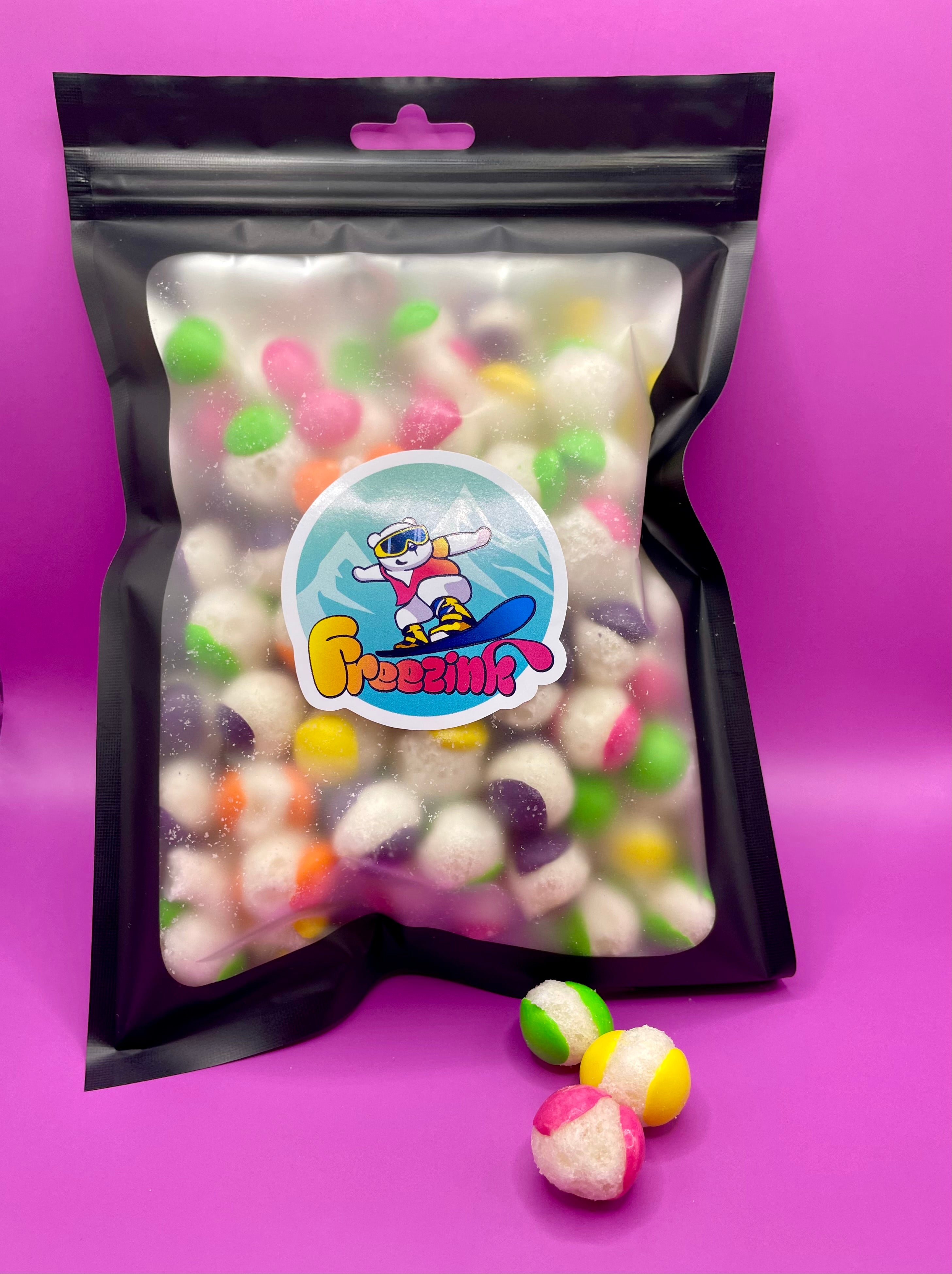 Liofilizuoti saldainiai "Rūgšti vaivorykštė"