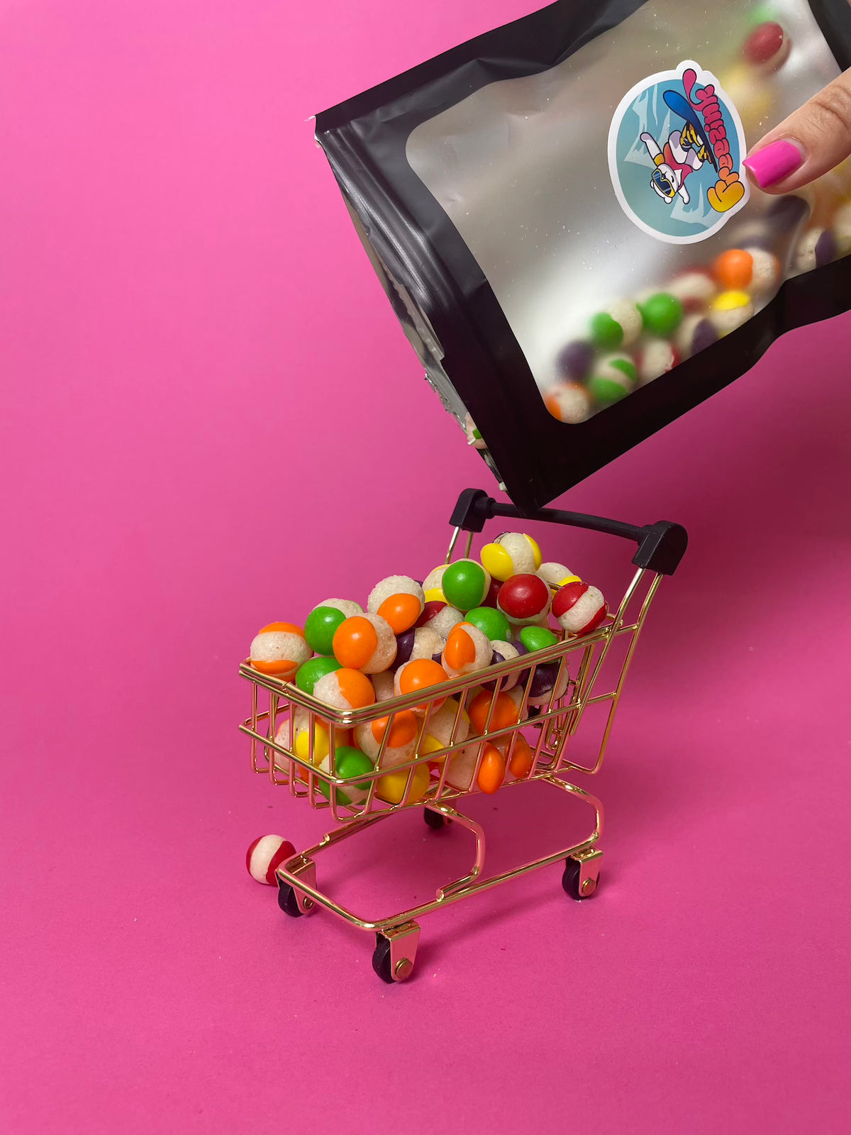 Liofilizuoti saldainiai  "Saldi vaivorykštė"