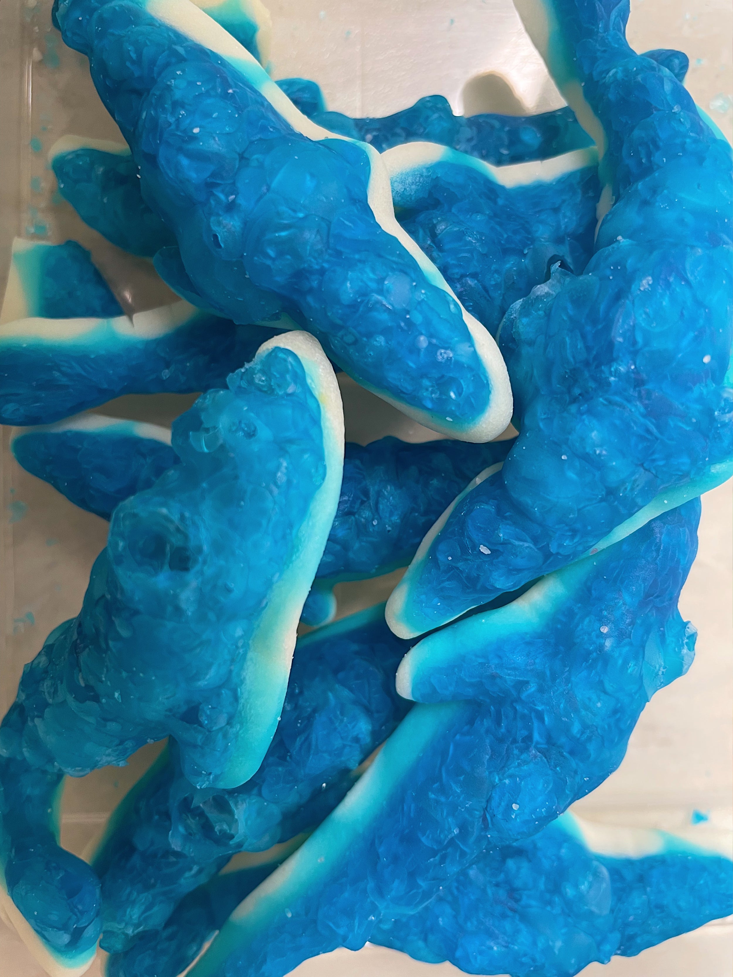 Liofilizuoti saldainiai "Rykliukai"