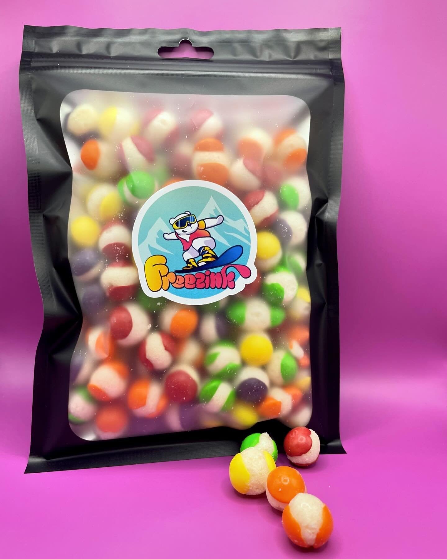 Liofilizuoti saldainiai  "Saldi vaivorykštė"