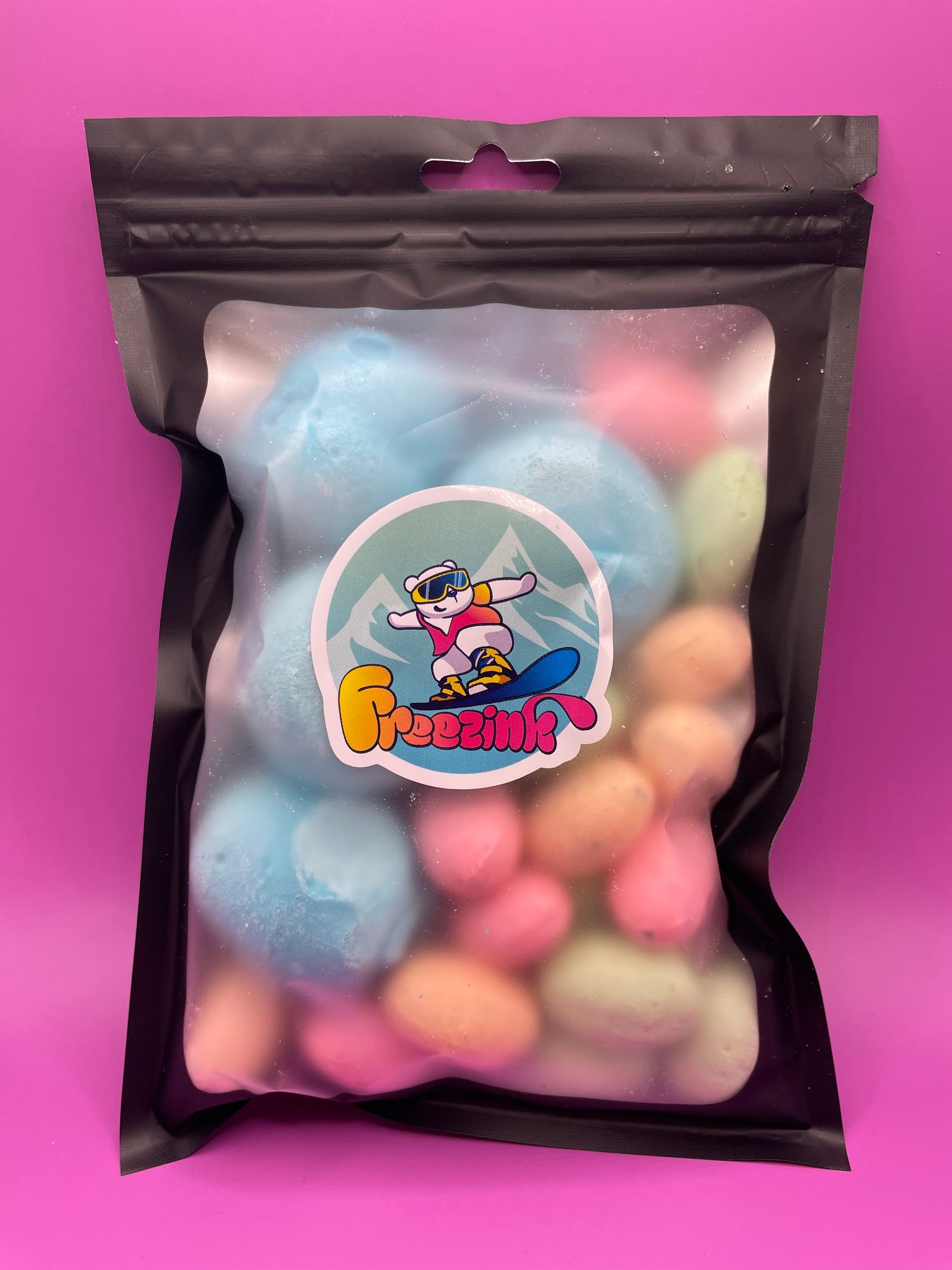 Liofilizuotų saldainių mišinys "Ryškus MIX'as"