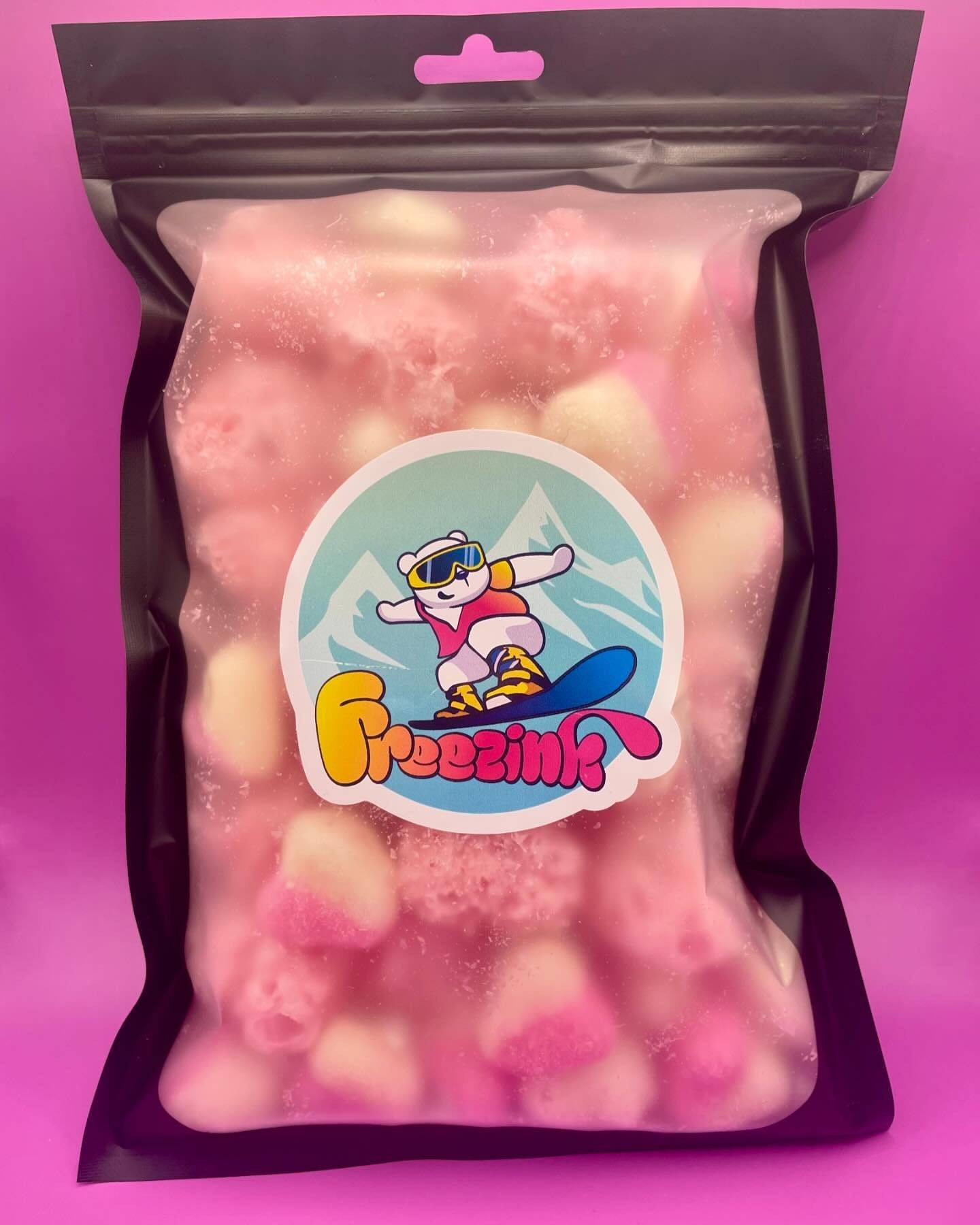 Liofilizuotų saldainių mišinys "Rožinis MIX'as"